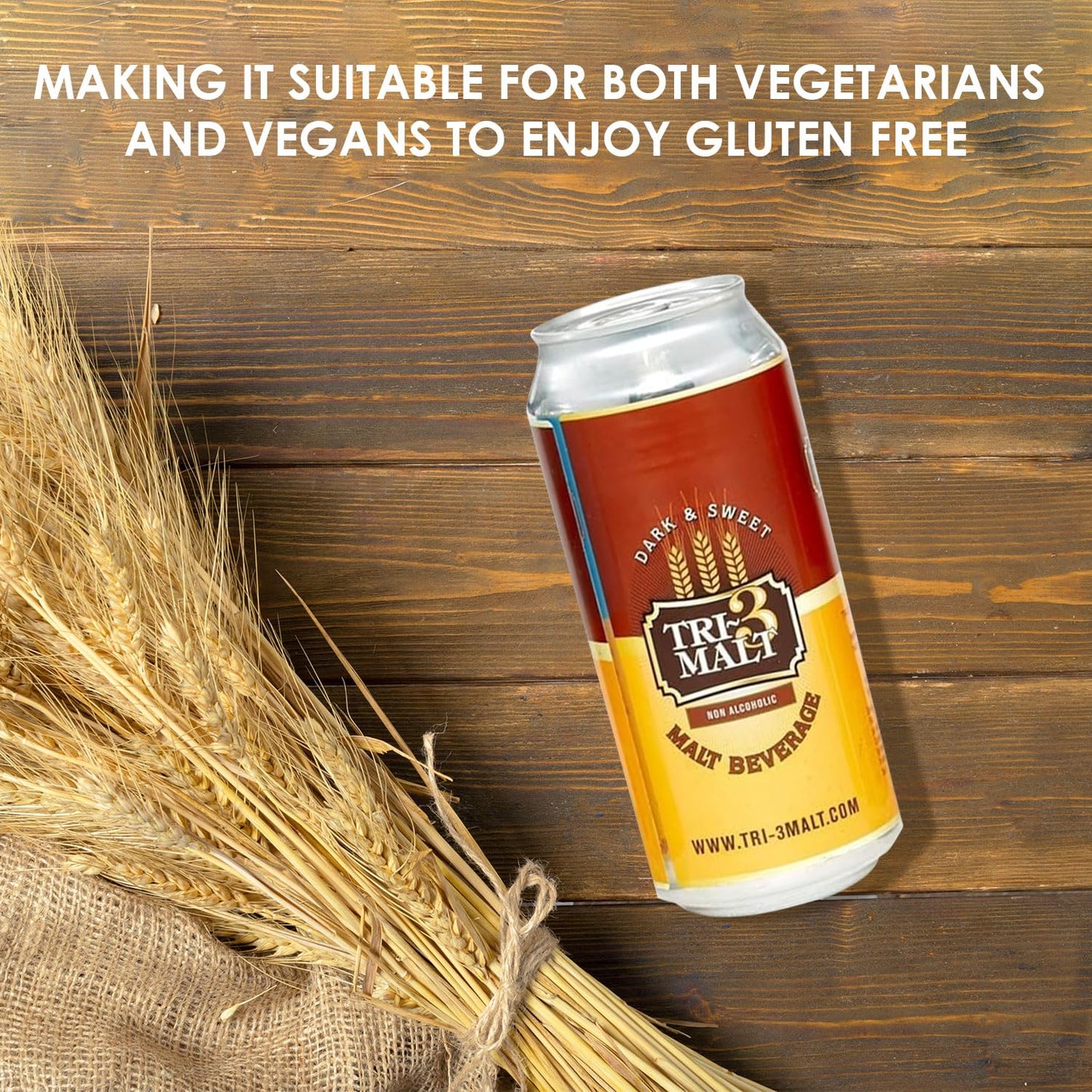 TRI-3 Malt Drink Original and Ginger - 6 Pack Cans