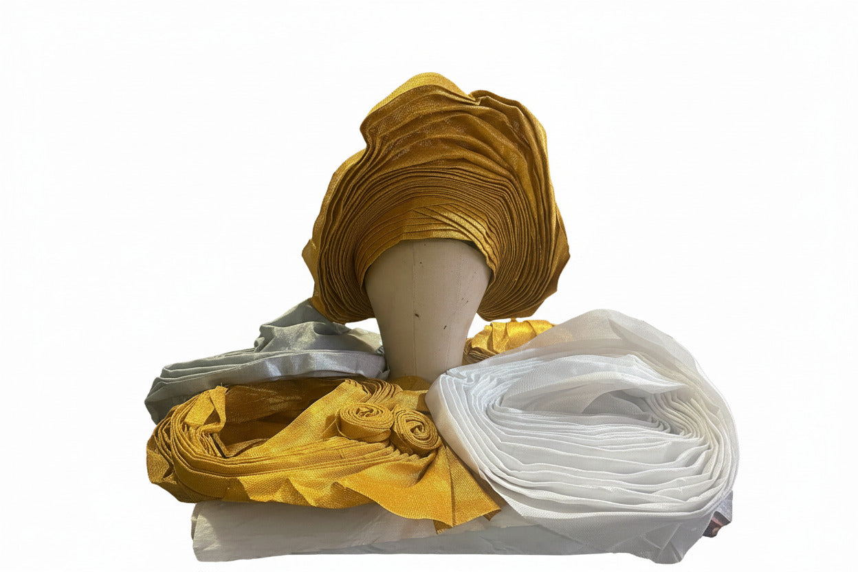 Nigerian Auto-Fan Aso-Oke Headties