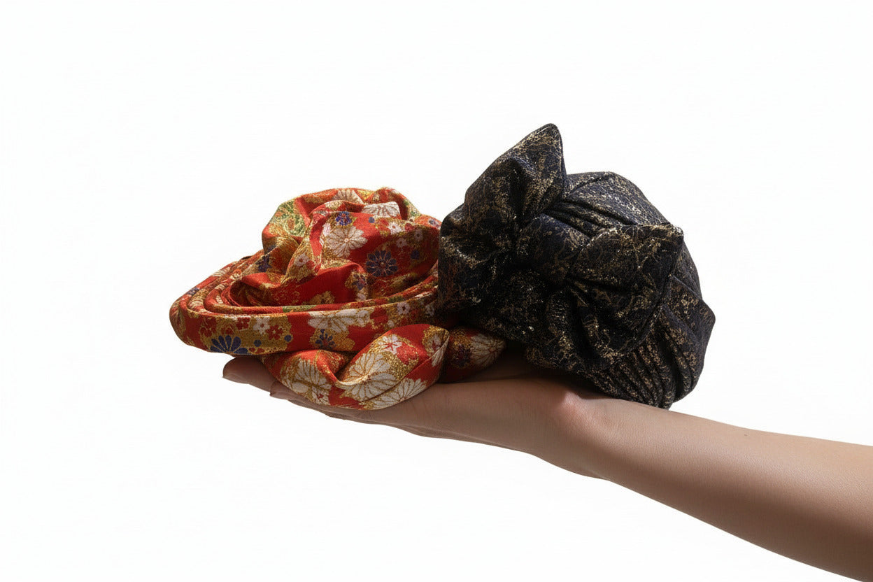 Nigerian Auto-Gele with front bow Pattern