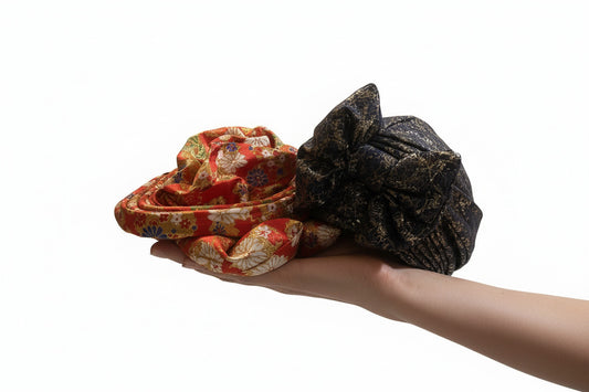 Nigerian Auto-Gele with front bow Pattern