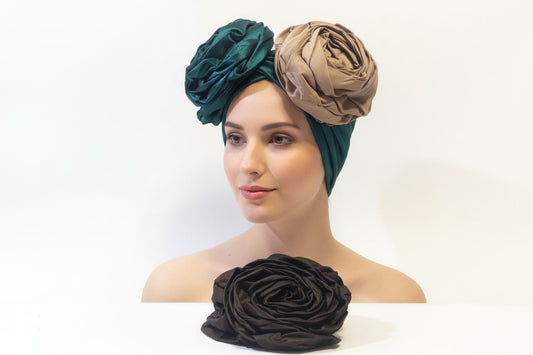 Nigerian Flower Turban wear