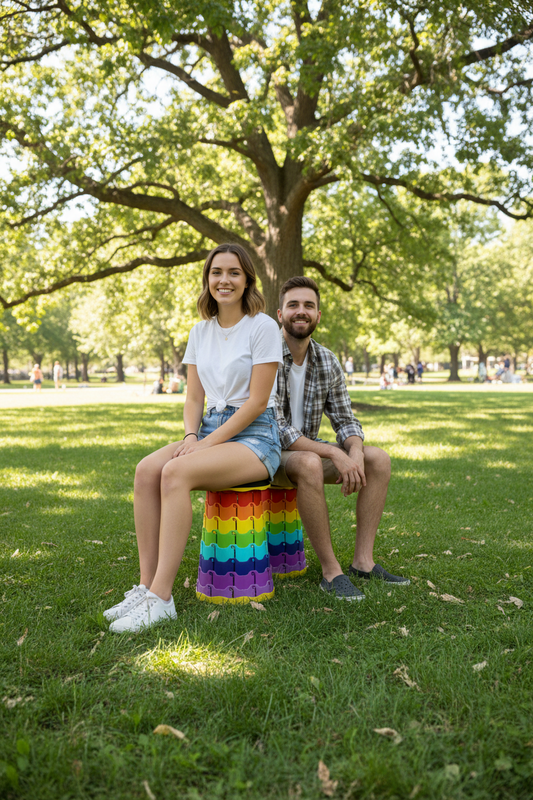 Portable Telescopic Stool, Folding Stool Camping