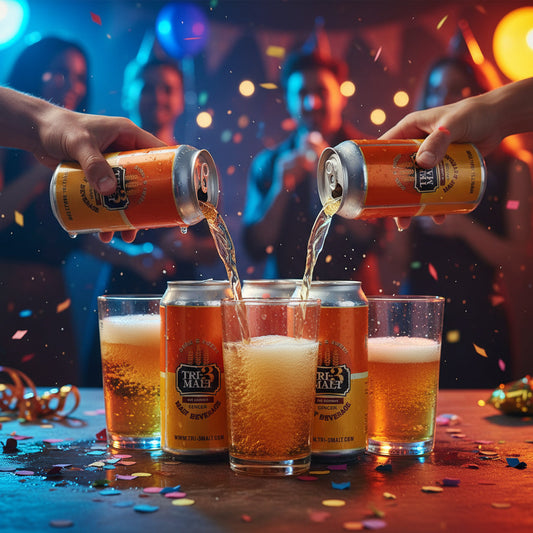 TRI-3 Malt Drink Ginger - 6 Pack Cans